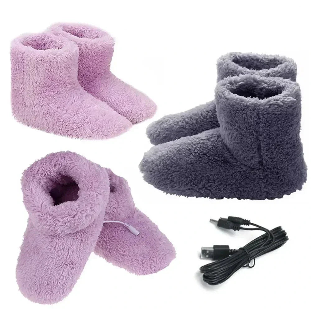 WarmNest - Chaussons chauffants, douceur