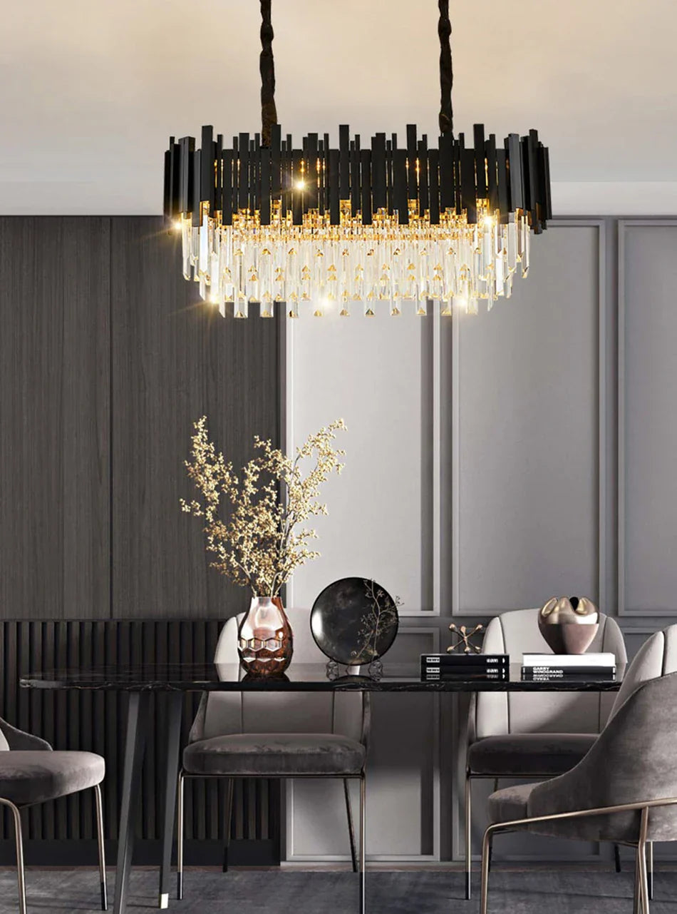 Chandelier en cristal Edward