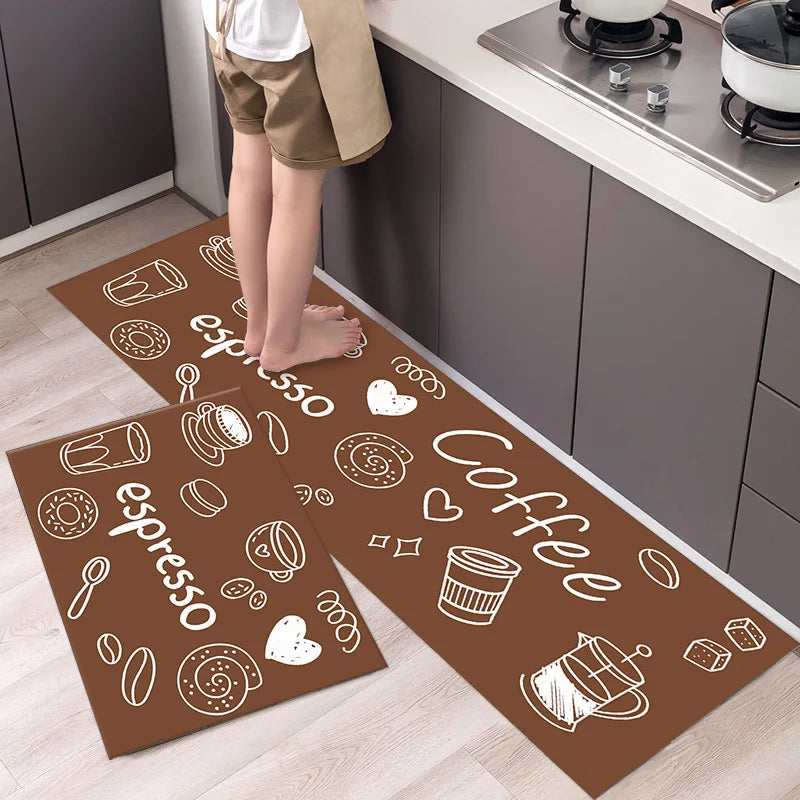 Alfombra de Cocina Nordic Home Sara – Moderna, Antideslizante y a Prueba de Agua