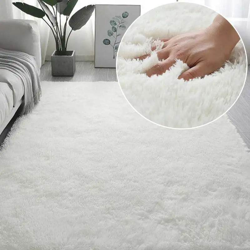 Winnie Soft Fluffy Rug – Cozy Shaggy Carpet for Living Room & Bedroom