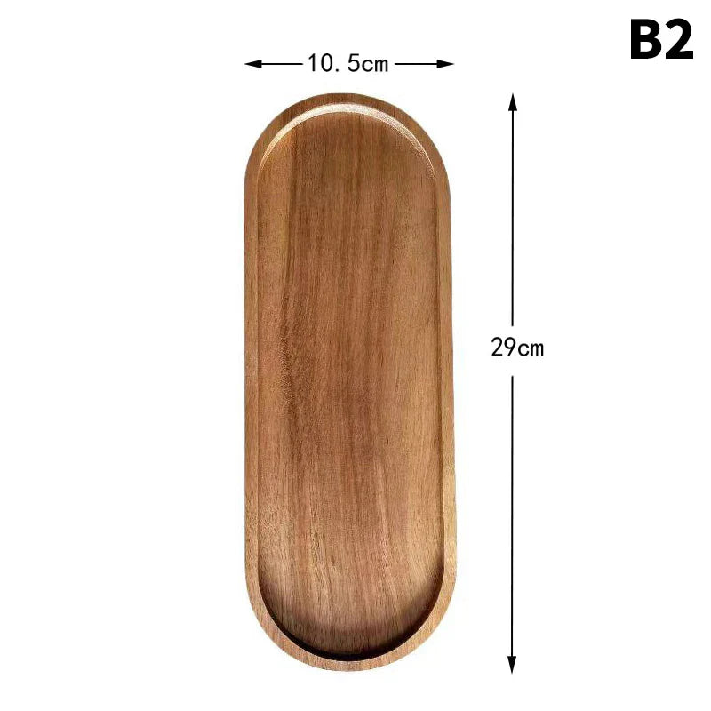 Trosset houten dienblad