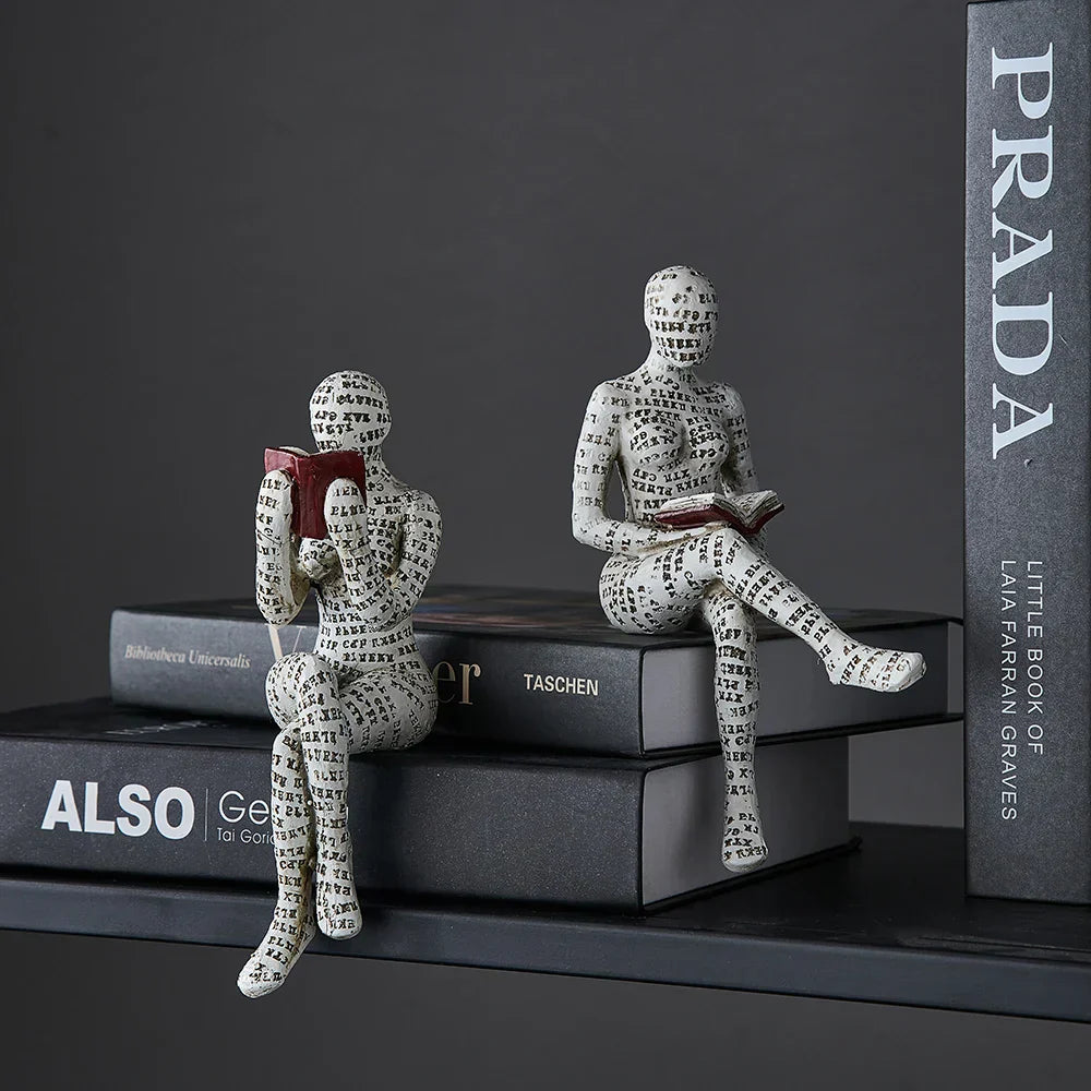 Modern Reading Egyptian Mummy Ornament Figurine