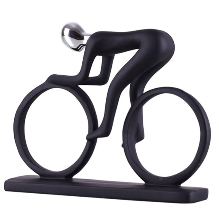 Vrimlo® Nordic Abstract Cyclist Sculpture