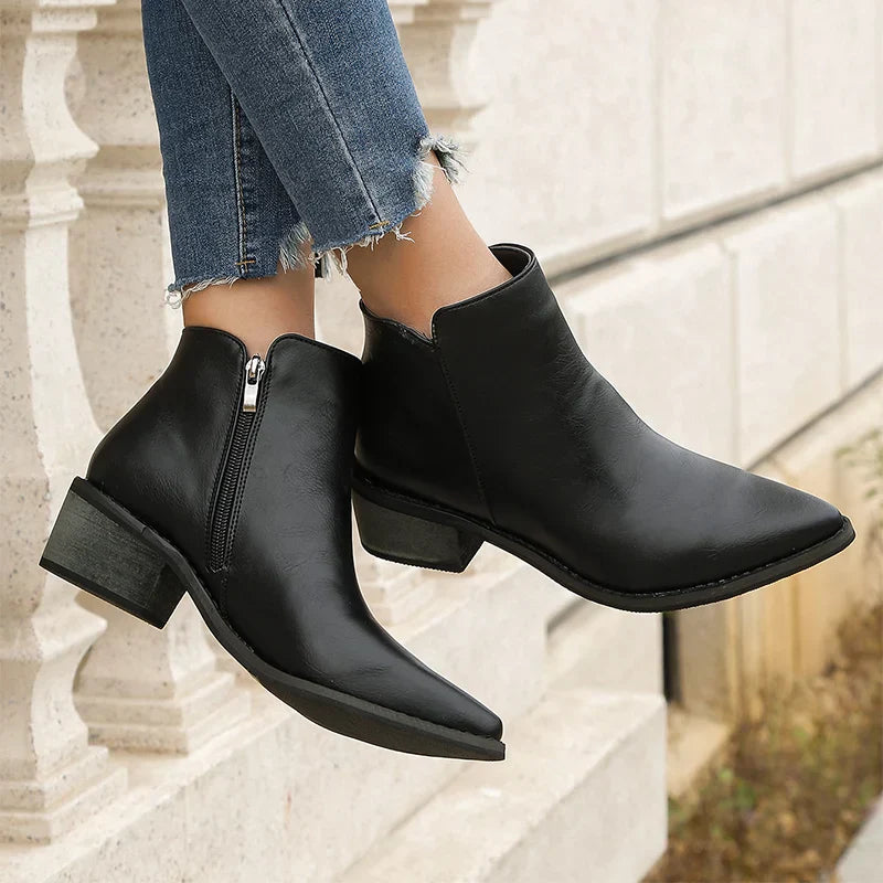 Belezaa Timeless Minimalist Ankle Boots