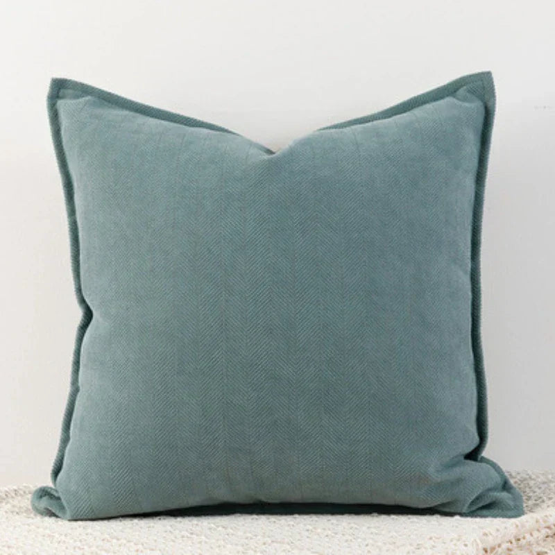 ChenilleCozy - Capa de Almofada Simples para Decoração de Casa e Quarto