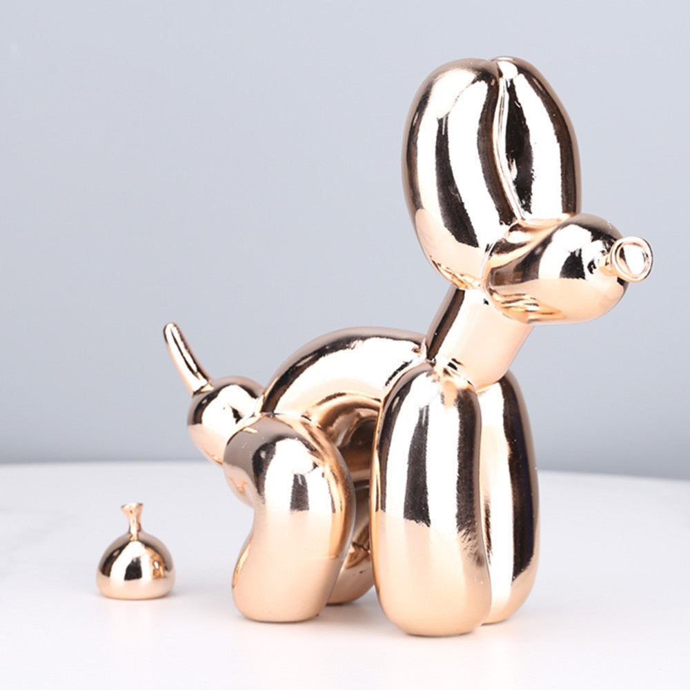 Vrimlo® Balloon Dog Doing Business Sculpture