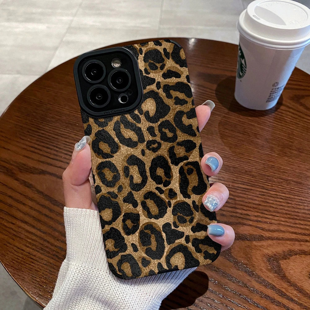 Capa de iPhone Clássica de Leopardo