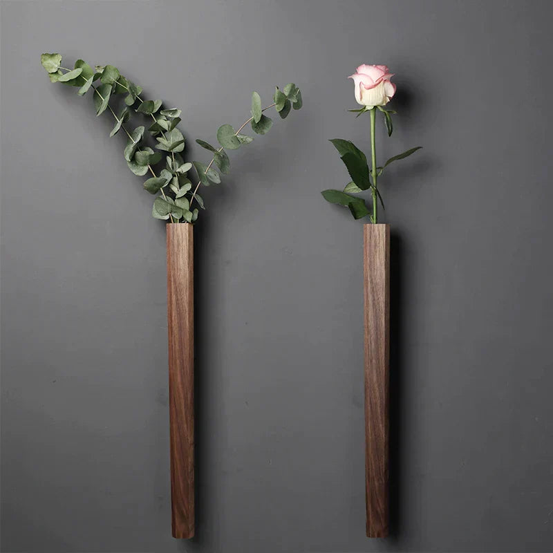 Wooden Wall Pencil Vase