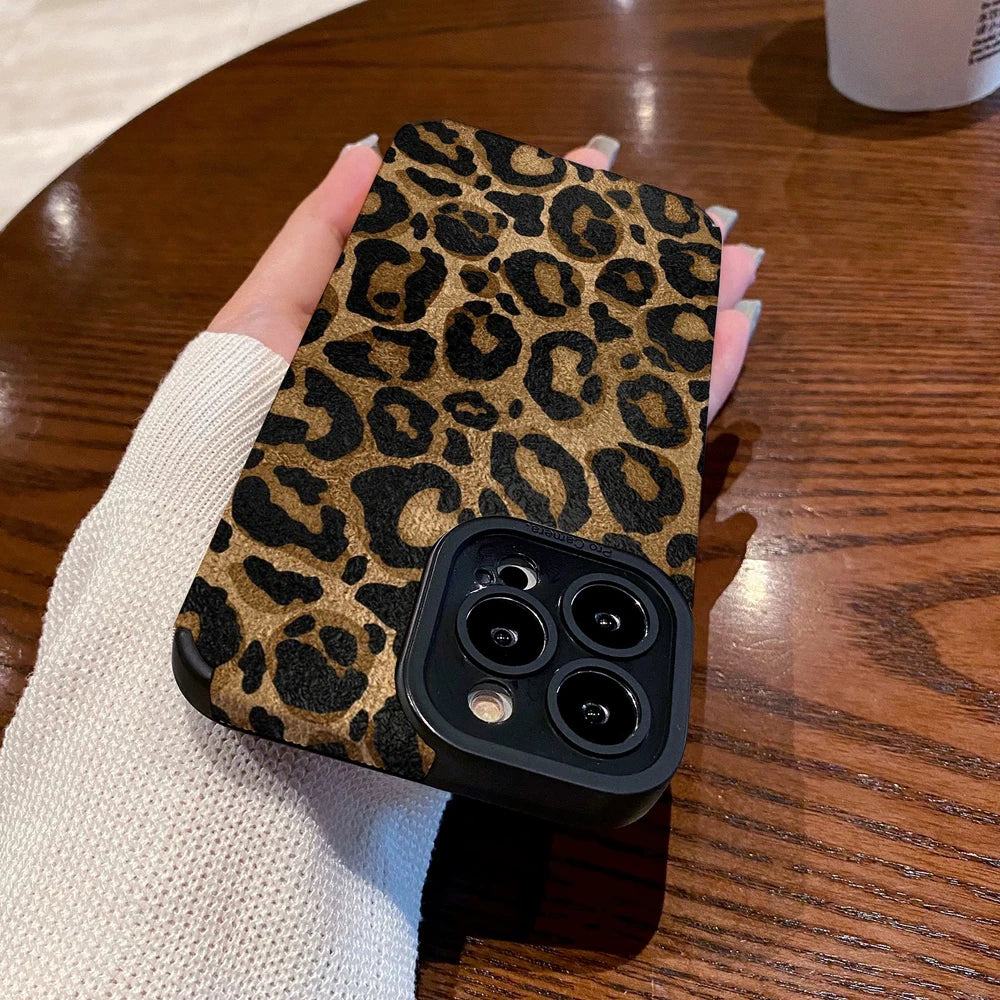 Klassisk Leopard iPhone-deksel