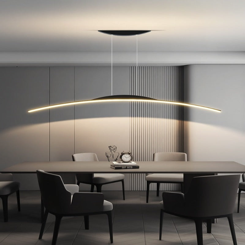 Lampadario LED isola da pranzo elegante