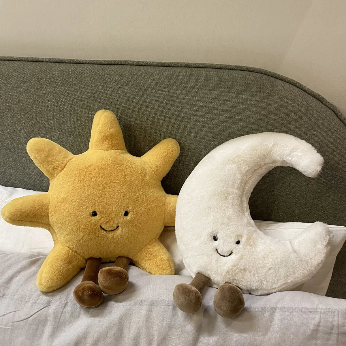 Peluche suave Sol y Luna