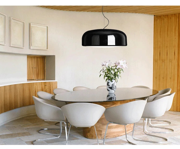 Nordic Minimalist Round Hanging Light