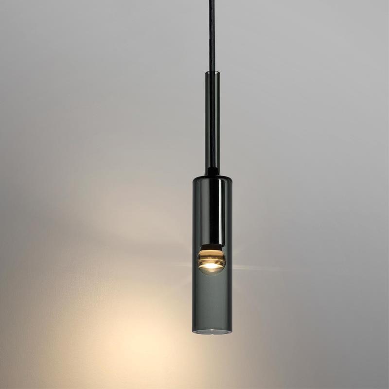 Single Benine - Postmodern Full Copper + K9 Crystal LED Pendant Lights