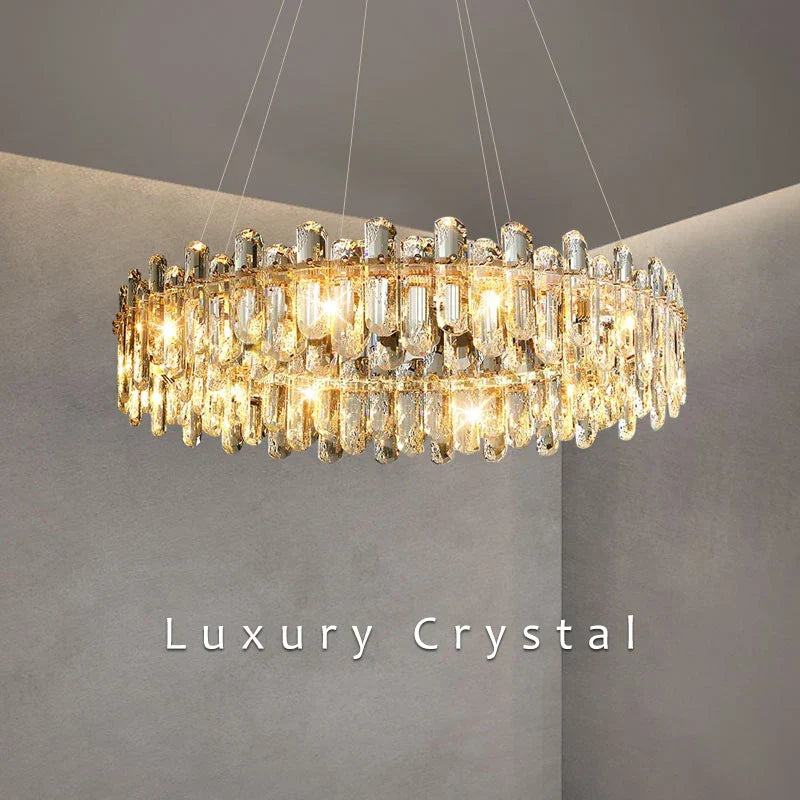 Chandelier en cristal Tooley