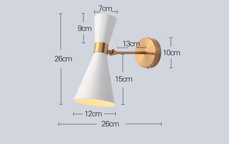 IIS Nara Nordic Home Living Lumină de Perete pentru Noptieră Minimalistă