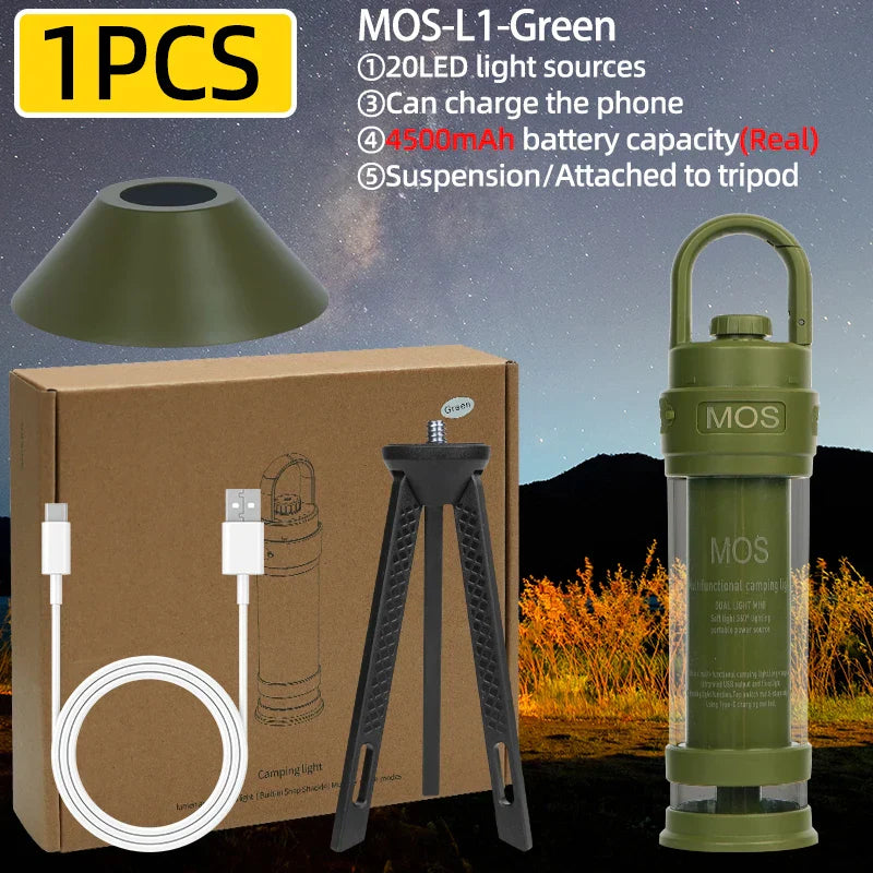 Portable USB Camping Lantern Light