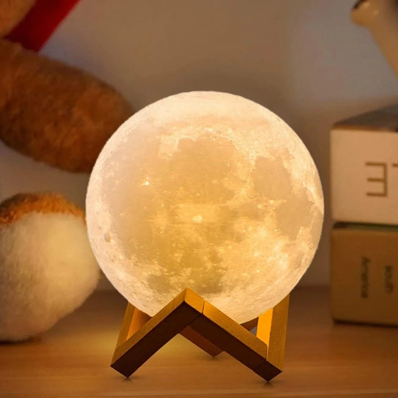 3D LED Moon Table Lamp, Night Lamp, Galaxy Lamp