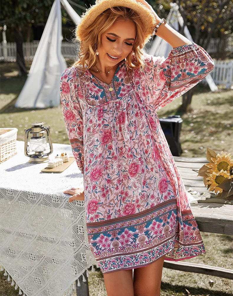 Cassie Bohemian Dress