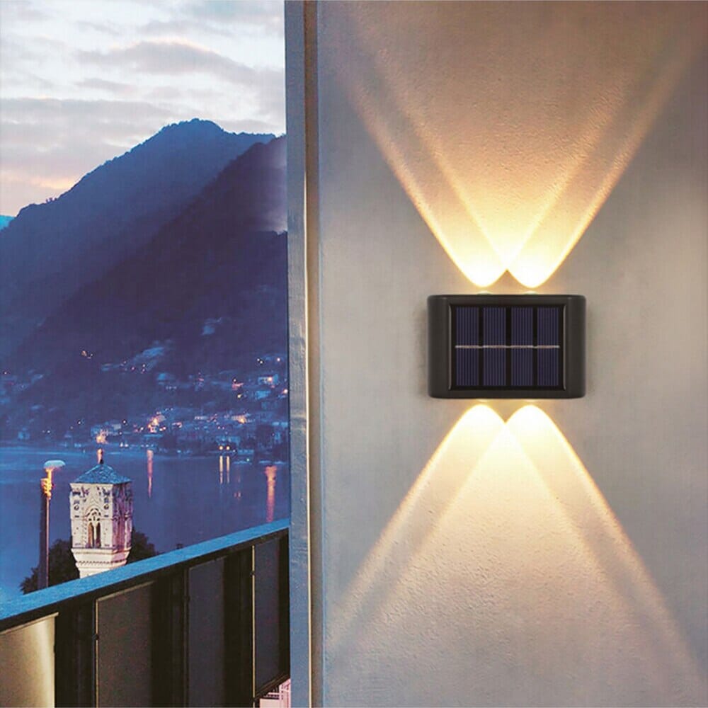 Lampe murale solaire Saki