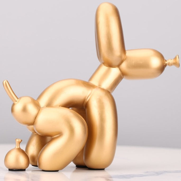 Vrimlo® Balloon Dog Doing Business Sculpture