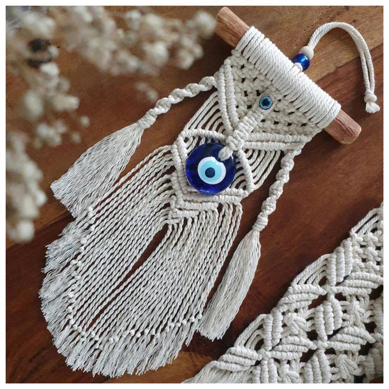 Handmade Evil Eye Wall Hanging