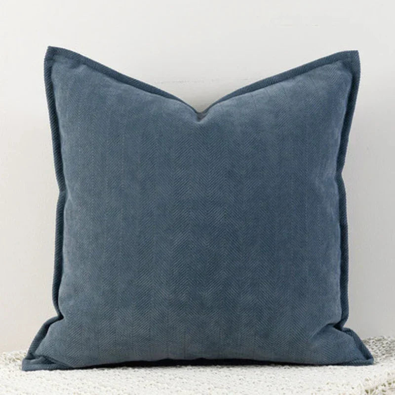 ChenilleCozy - Capa de Almofada Simples para Decoração de Casa e Quarto