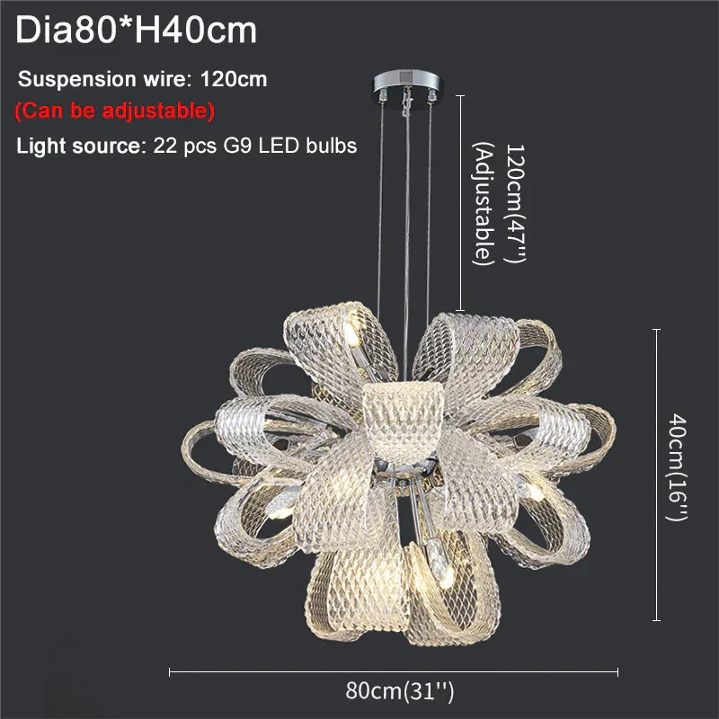 Minar Flower Chandelier