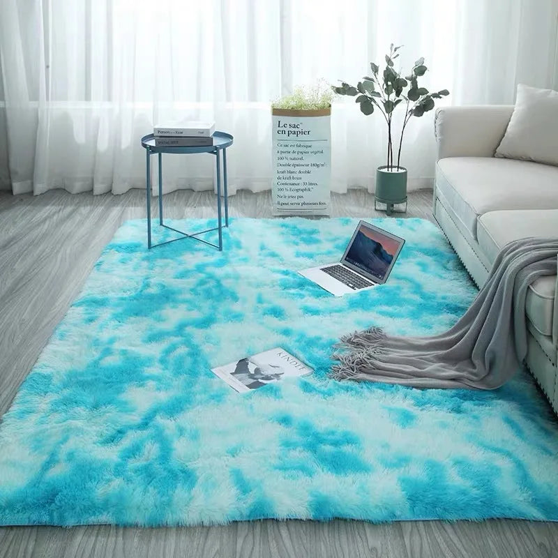 Sara Plush Nordic Lounge Rug para Sala de Estar y Dormitorio - Suave, Acogedor y Decoración Moderna para el Hogar