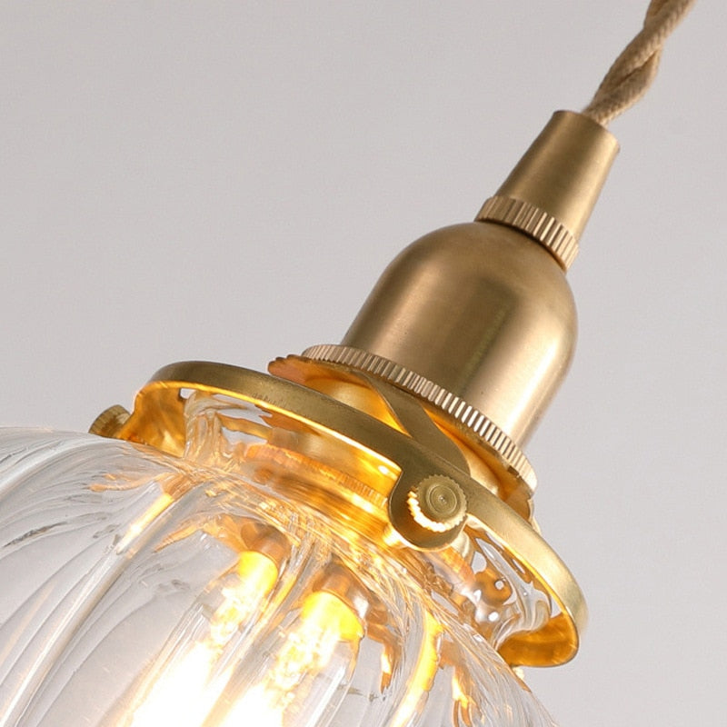 Kaolak - Retro Glass Pendant Light