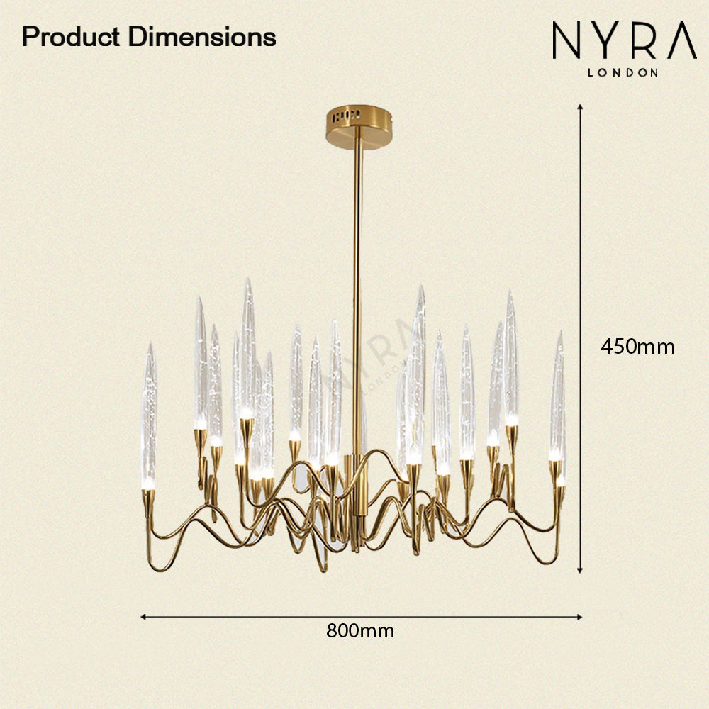 Candelabro de Cristal Vrimlo