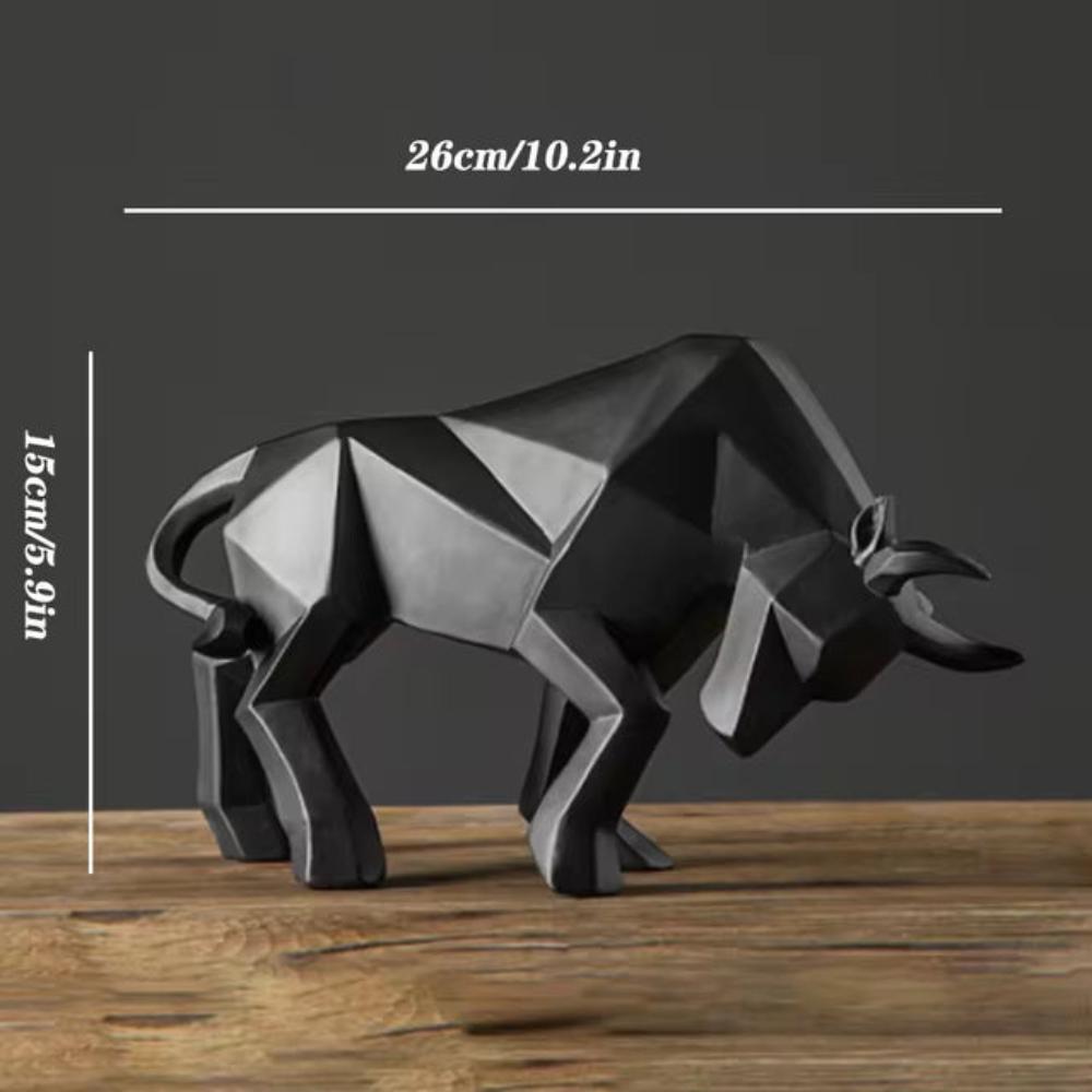 Figurita Creativa de Toro de Carga