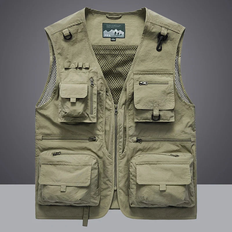 14 Lommer Cargo Tactical Vandrefiskevest