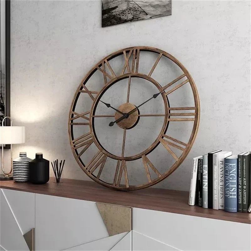 Modern 3D Roman Numeral Clock