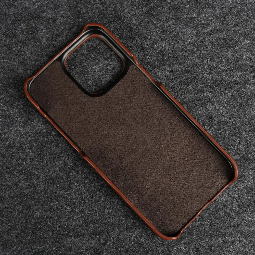 L'EXÉCUTIF - COQUE IPHONE EN CUIR VÉRITABLE