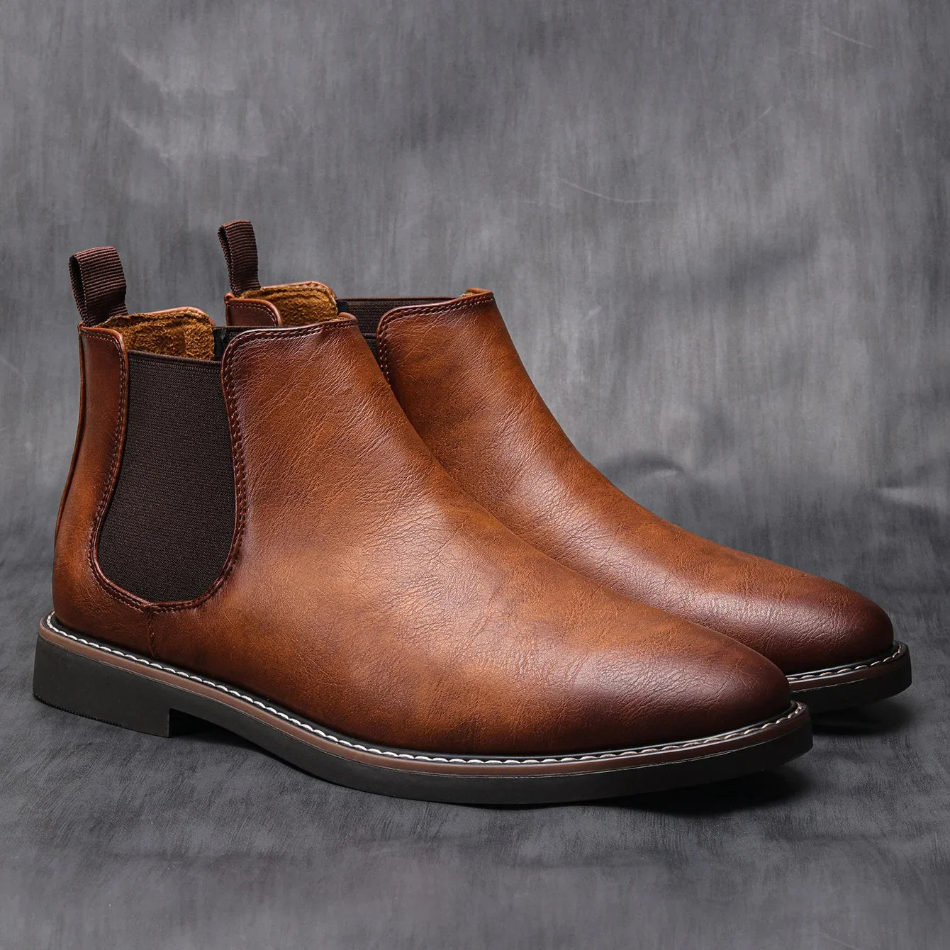 Paul: Retro Chelsea Boots - Bekväma, Hantverksmässigt Tillverkade Mode Skor | Vinter & Höst