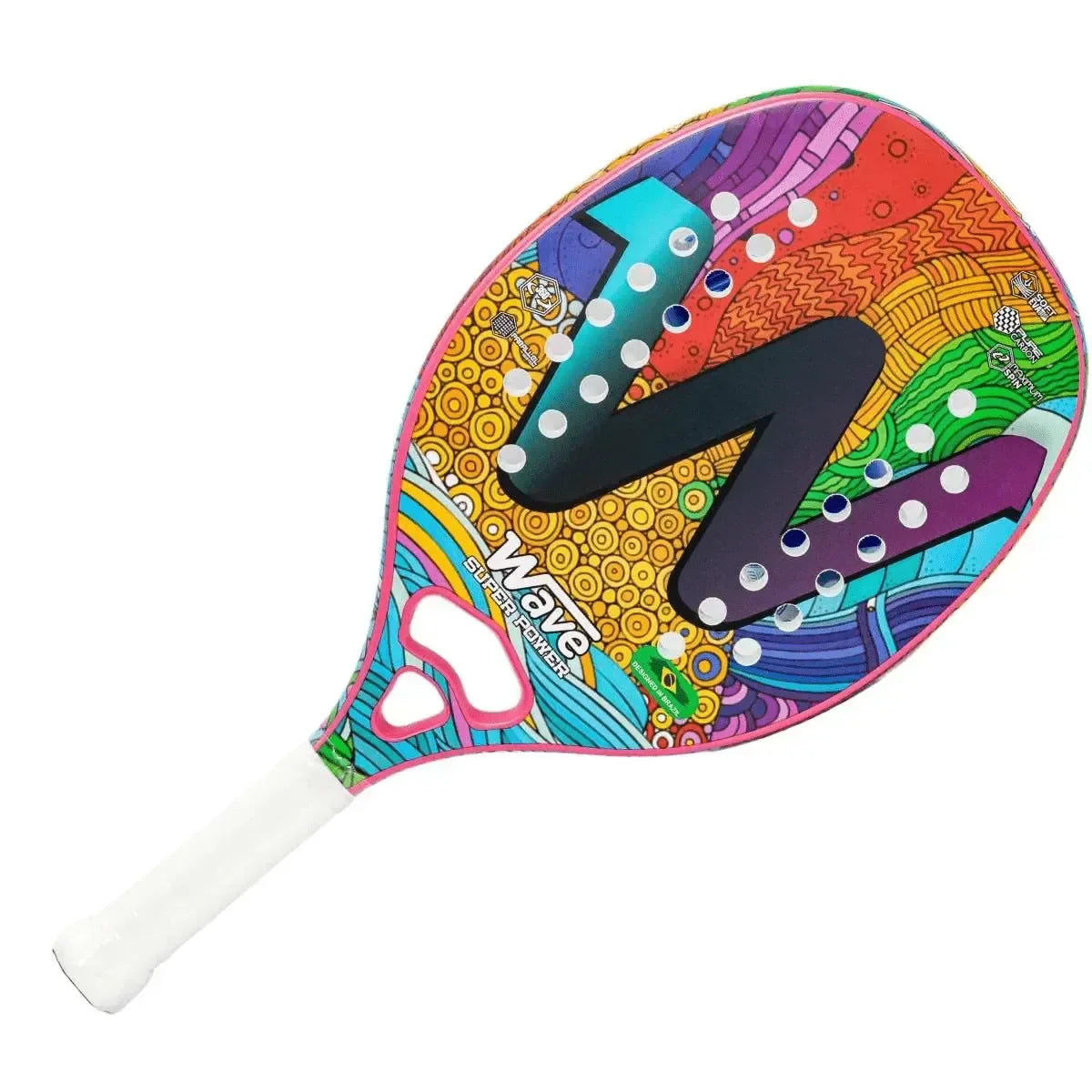 SpinMaster Wave - Beach Tennis Racket szénből