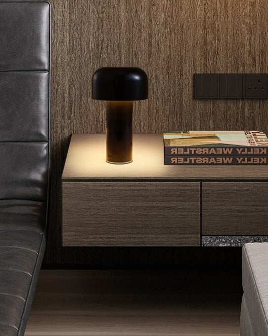 Italian Style Mushroom Cordless Table Lamp