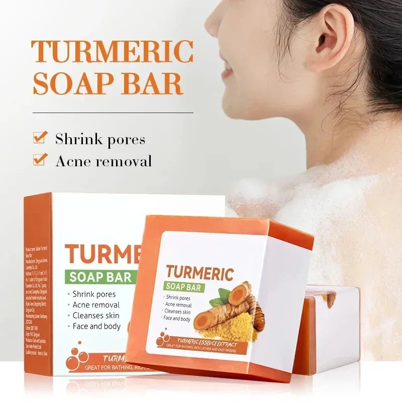 Zara Turmeric Glow Soap – Natural Brightening for Dark Spots & Radiant Skin