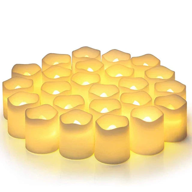 Set of 24 LED Flameless Candle Lights