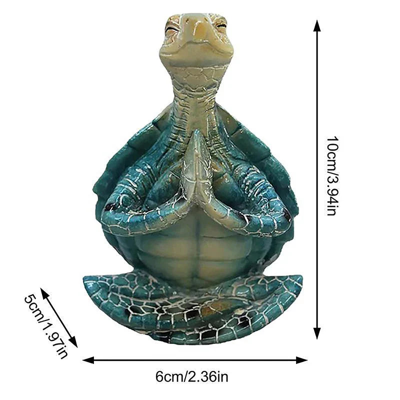 Vrimlo® Yoga Sea Turtle Figurines