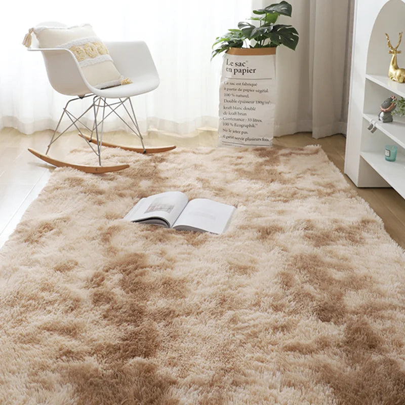 Tapis Furry Luxe Winnie – Tapis Shag Doux Moderne pour Chambre et Salon