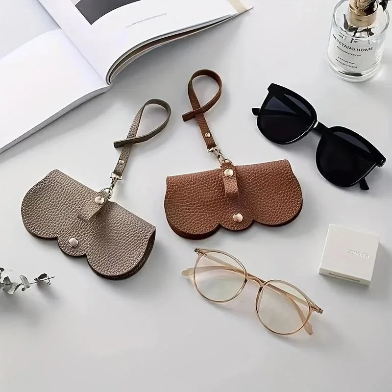 Ultra Smart Sunglasses Case™ | Solbrilleveske i mykt skinn