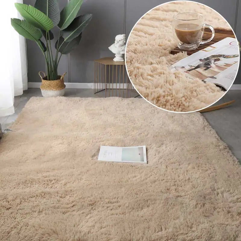 Tapis Doux et Fluffy Winnie – Tapis Shaggy Confortable pour Salon et Chambre