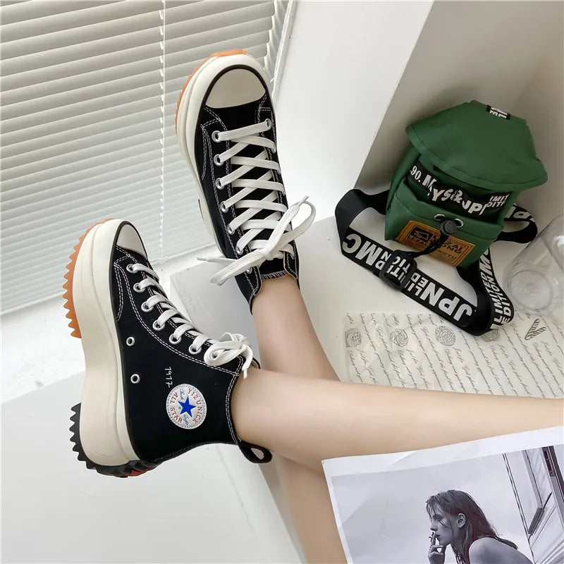 Dervila Ortopediska Platform Sneakers