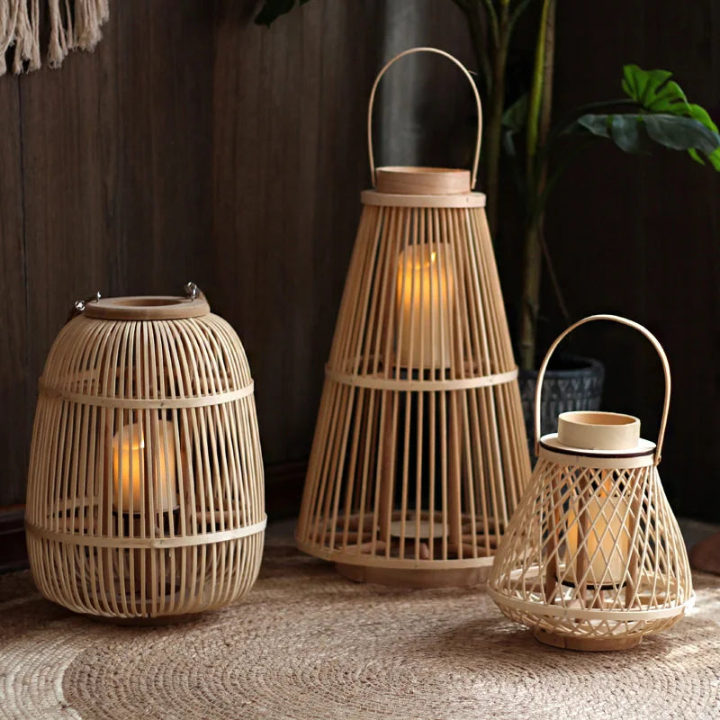 Lanterne in rattan