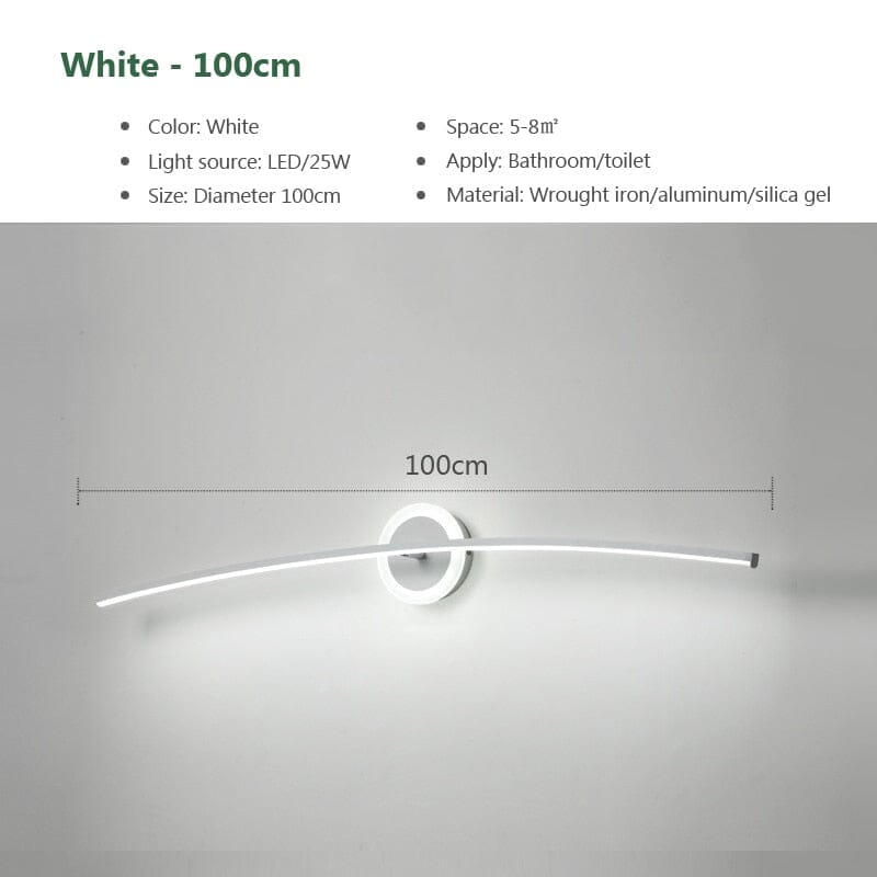 LED Bathroom Mirror Wall Lamp