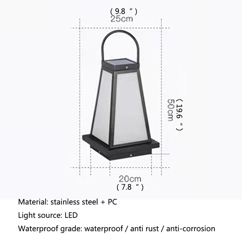 Retro Tuin LED Draagbare Lamp