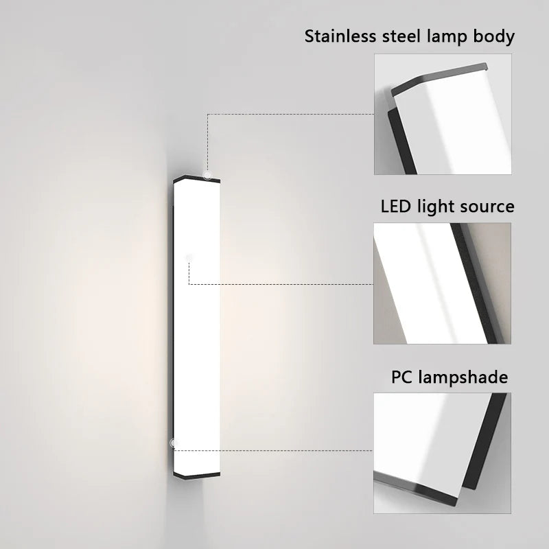 Lambeth Buiten LED Wandlamp