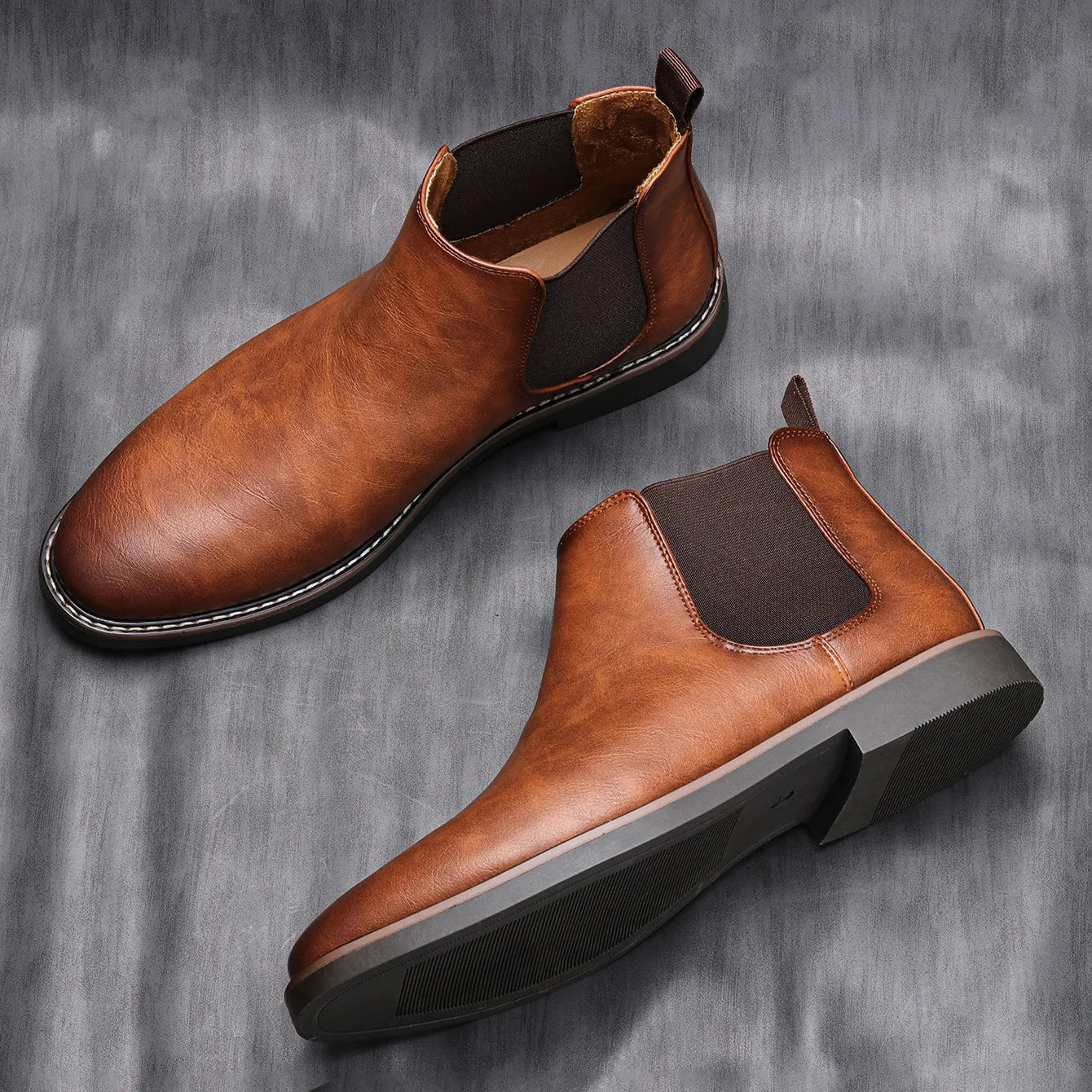 Paul: Retro Chelsea Boots - Comfortable, Handcrafted Fashion Footwear | Winter&Autumn