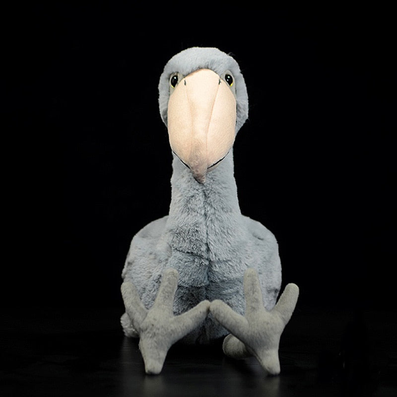 Hračkářský měkký plyšový pták shoebill